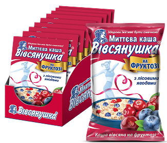Вівсянушка Фруктоза з лісовими ягодами